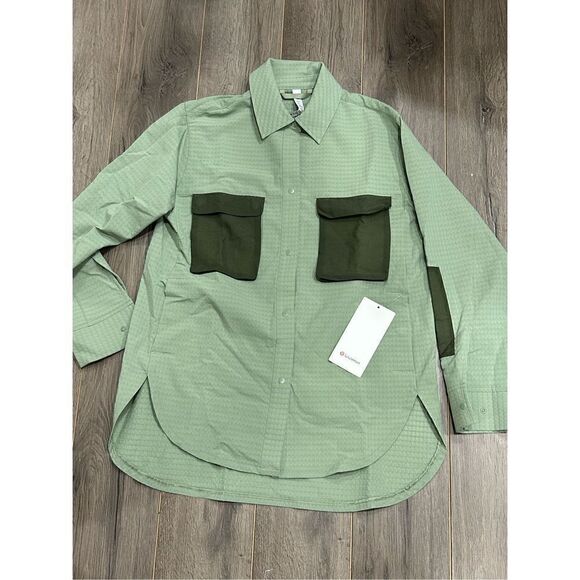 Lululemon Grid Fleece Hiking Overshirt  $$148 - Picture 4 of 8